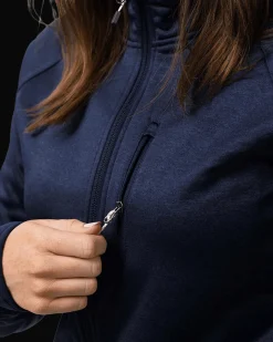 Gida Fleece W Navy Blazer Melange