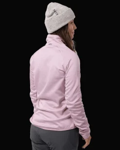 Gida Fleece W Pale Rose Melange
