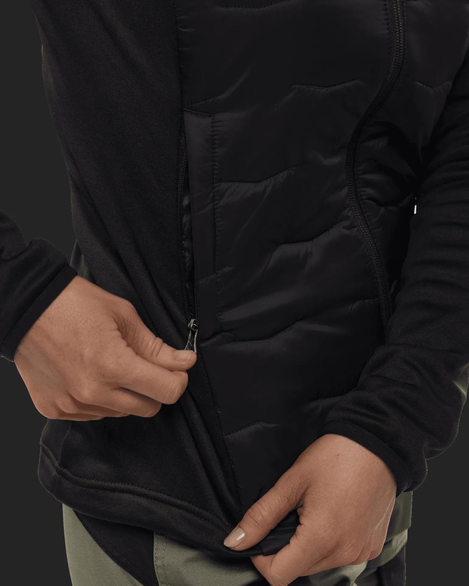 Gida Hybrid Hood W Deep Black