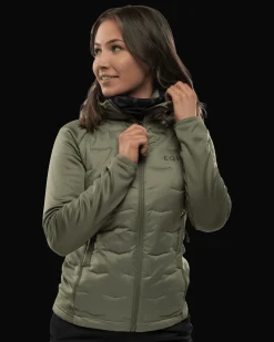 Gida Hybrid Hood W Lichen Green