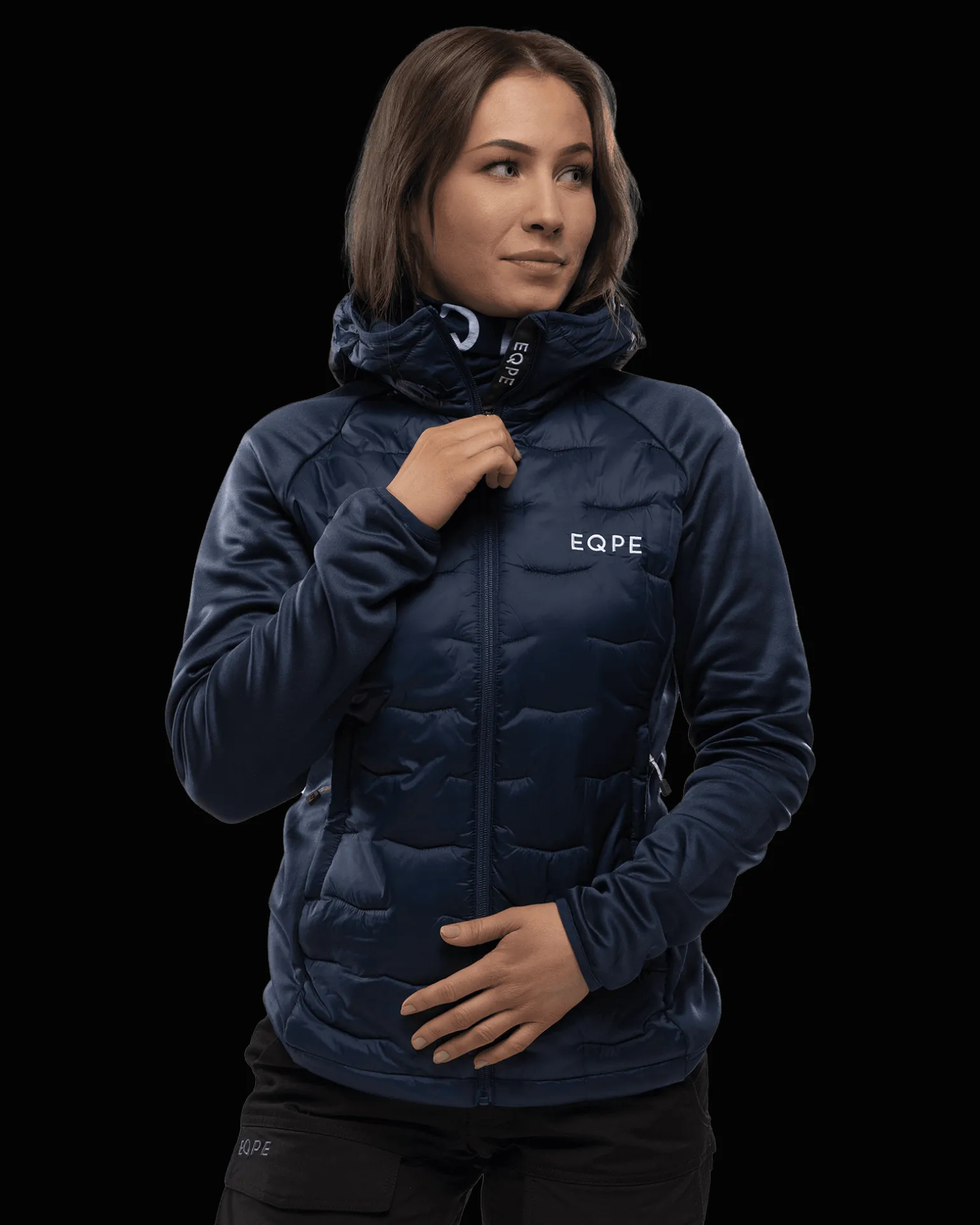 Gida Hybrid Hood W Navy Blazer