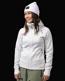 Gida Midlayer Hood W Frost White
