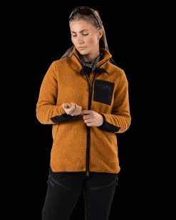 Gida Pile Jacket W Autumn Leaf