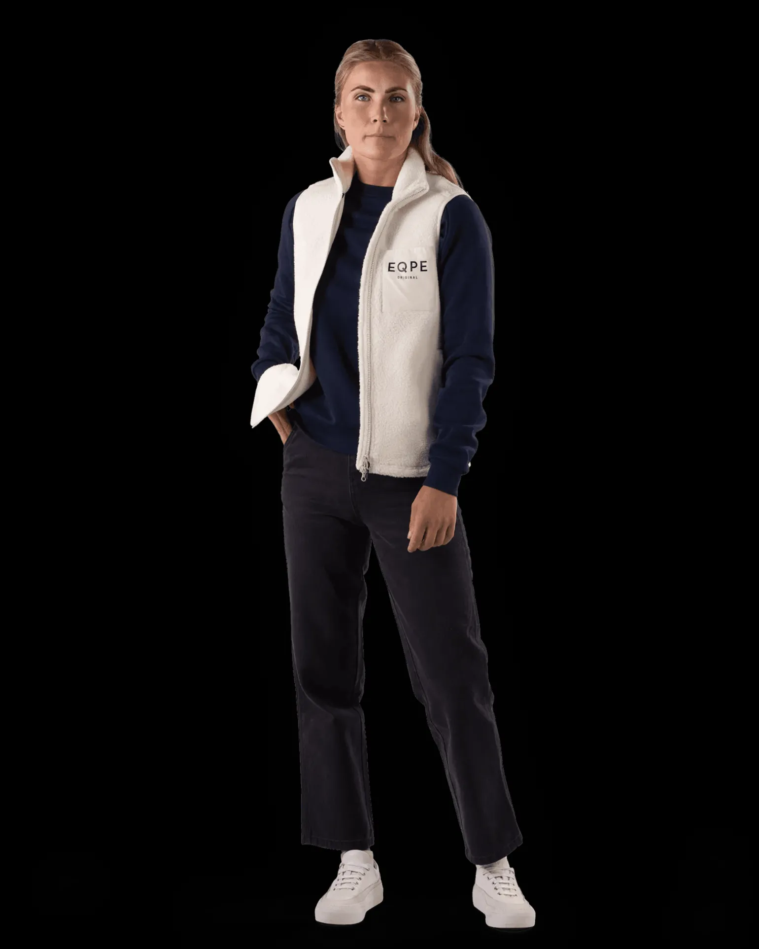 Gida Pile Vest W Birch