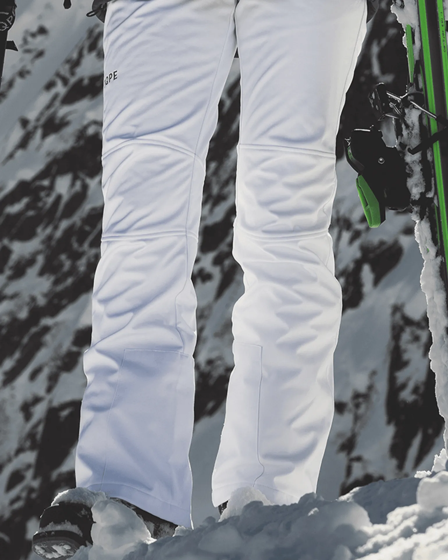 Gida Silhouette Pant W Bright White