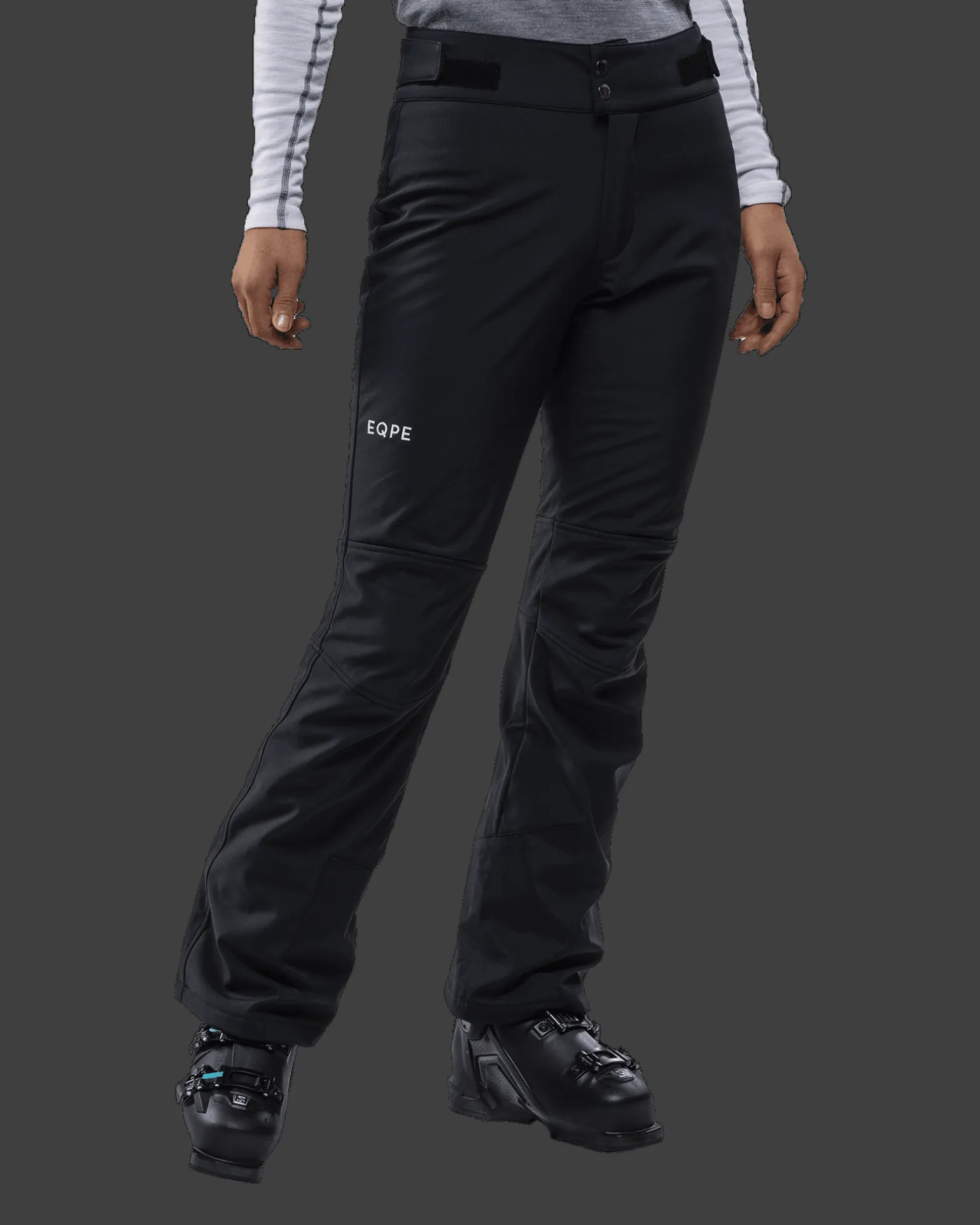 Gida Silhouette Pant W Deep Black