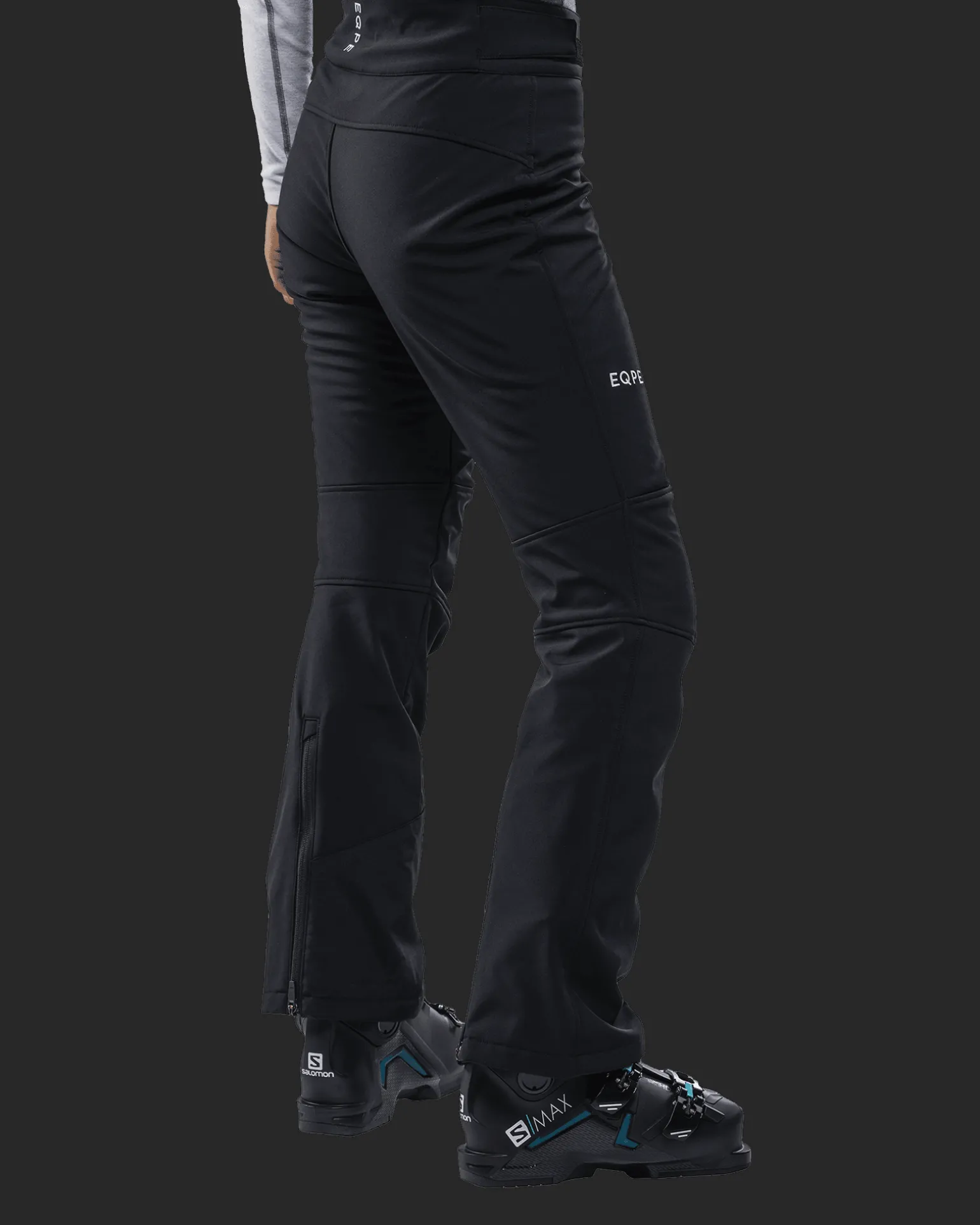 Gida Silhouette Pant W Deep Black