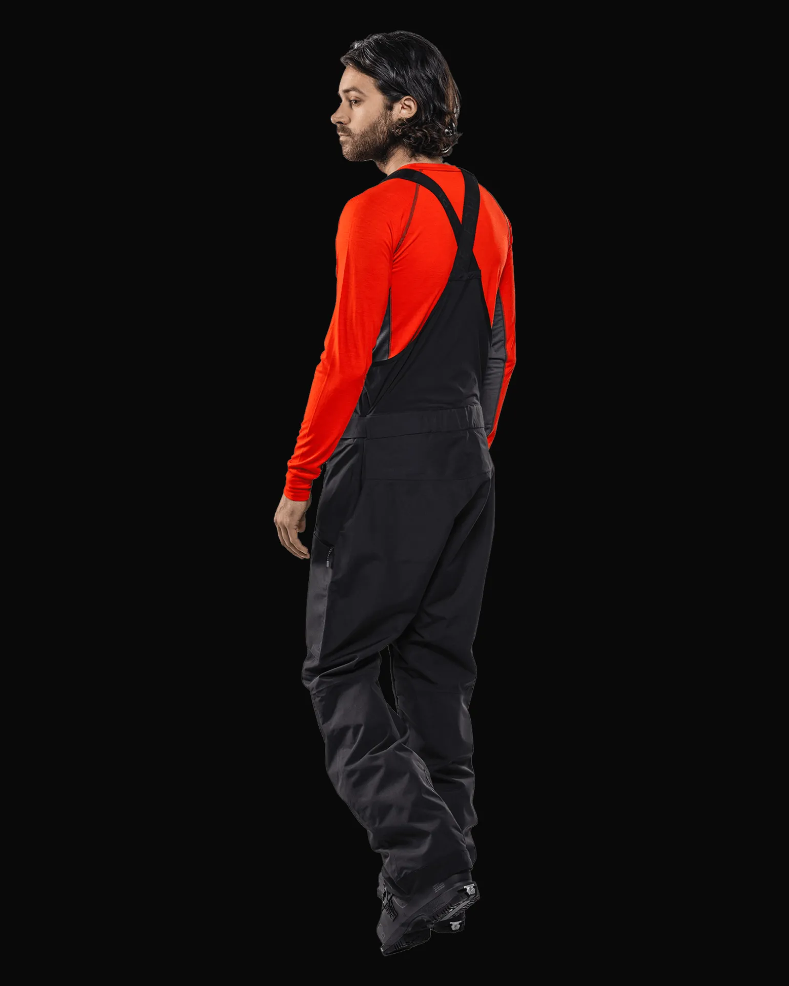 Habllek Bib Pant M Deep Black