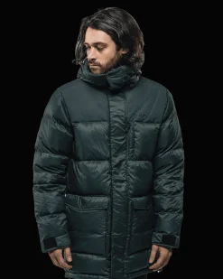 Habllek Down Parka M Deep Forest Green