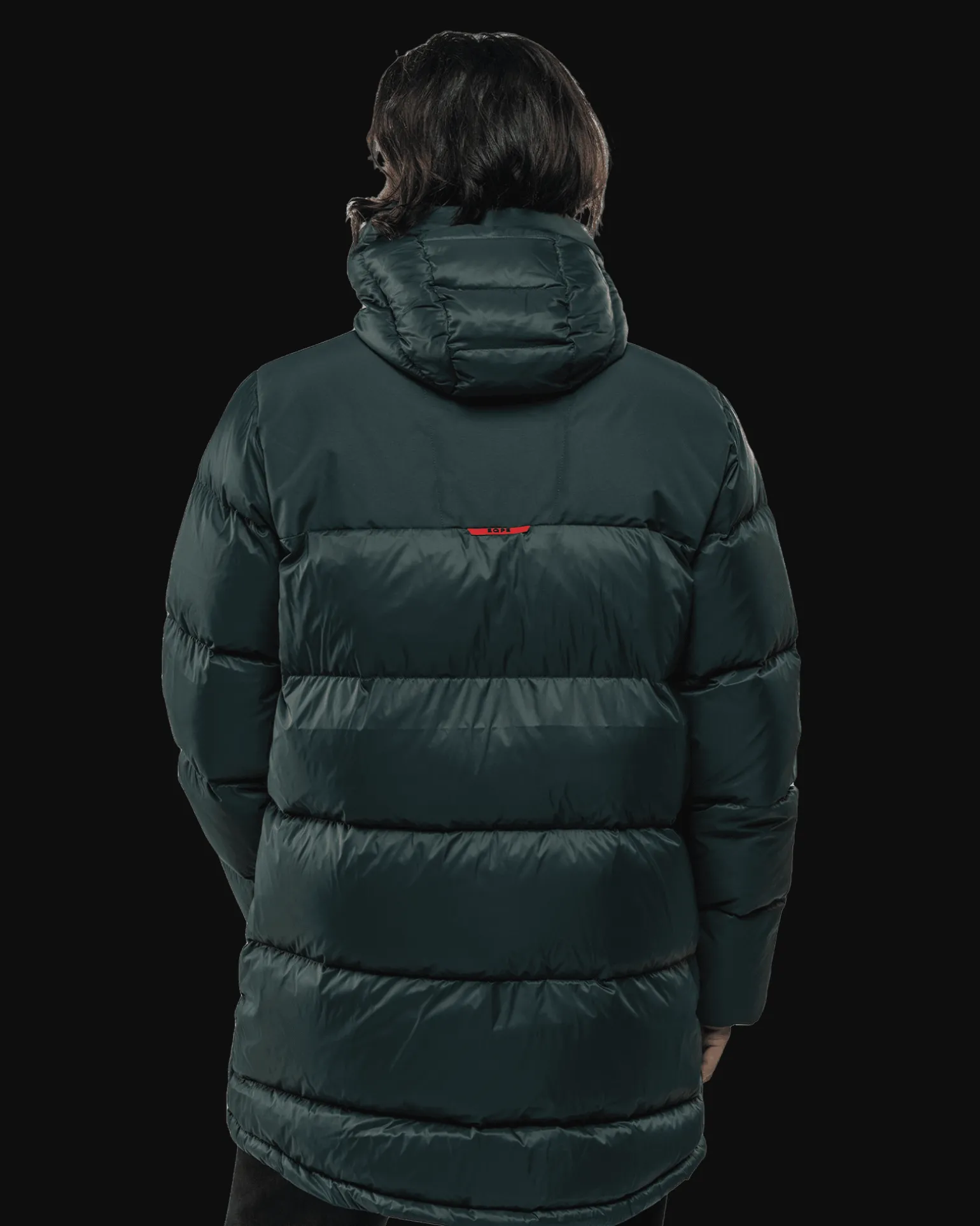 Habllek Down Parka M Deep Forest Green