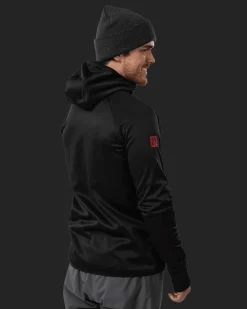 Habllek Fleece Hood M Deep Black