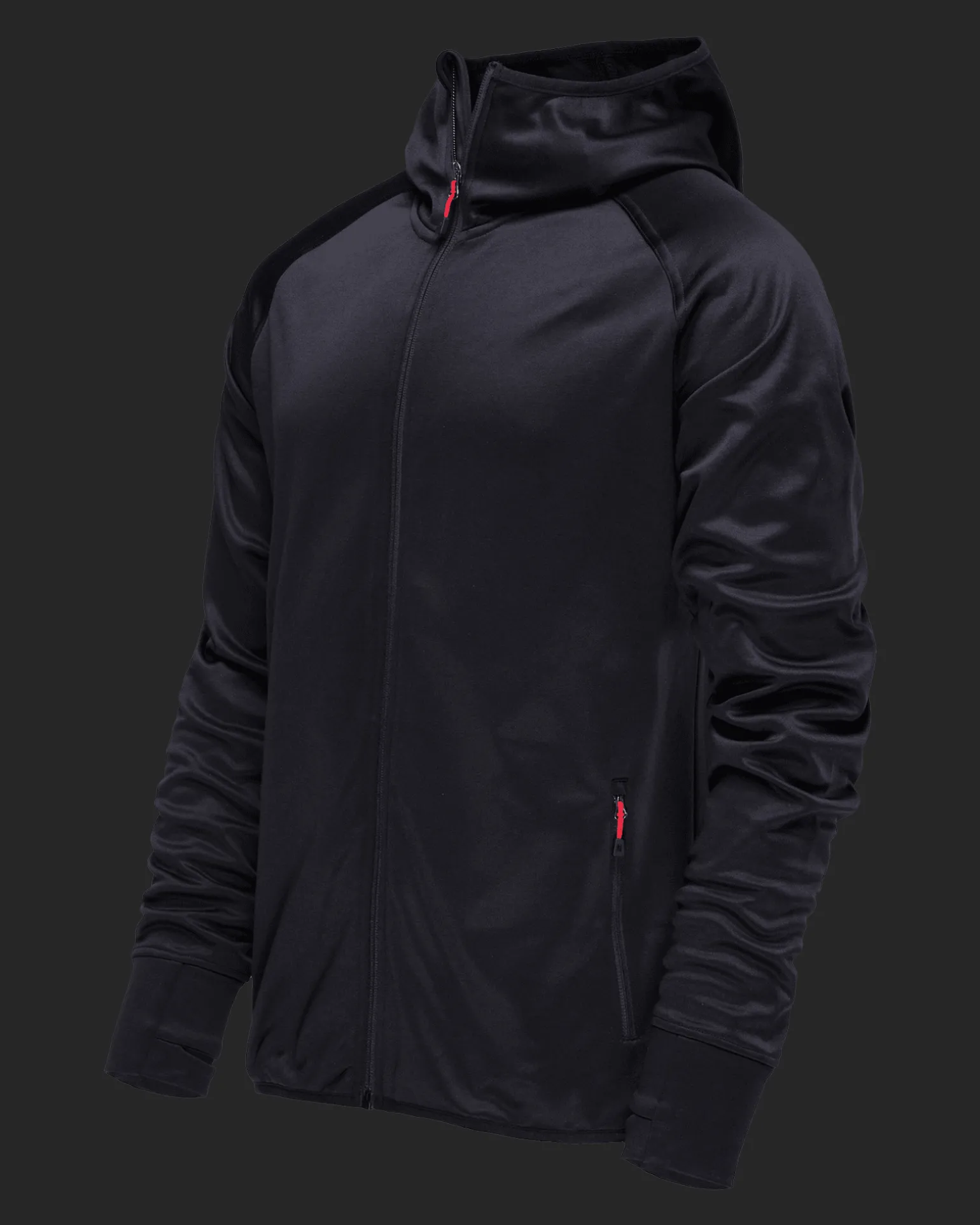 Habllek Fleece Hood M Deep Black