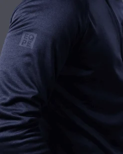 Habllek Fleece Hood M Navy Blazer