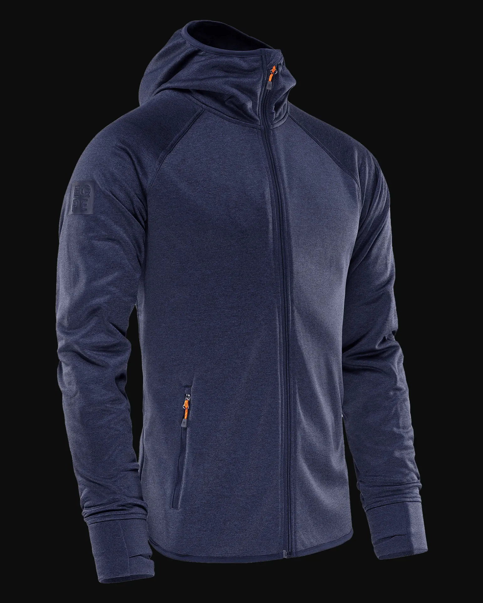 Habllek Fleece Hood M Navy Blazer