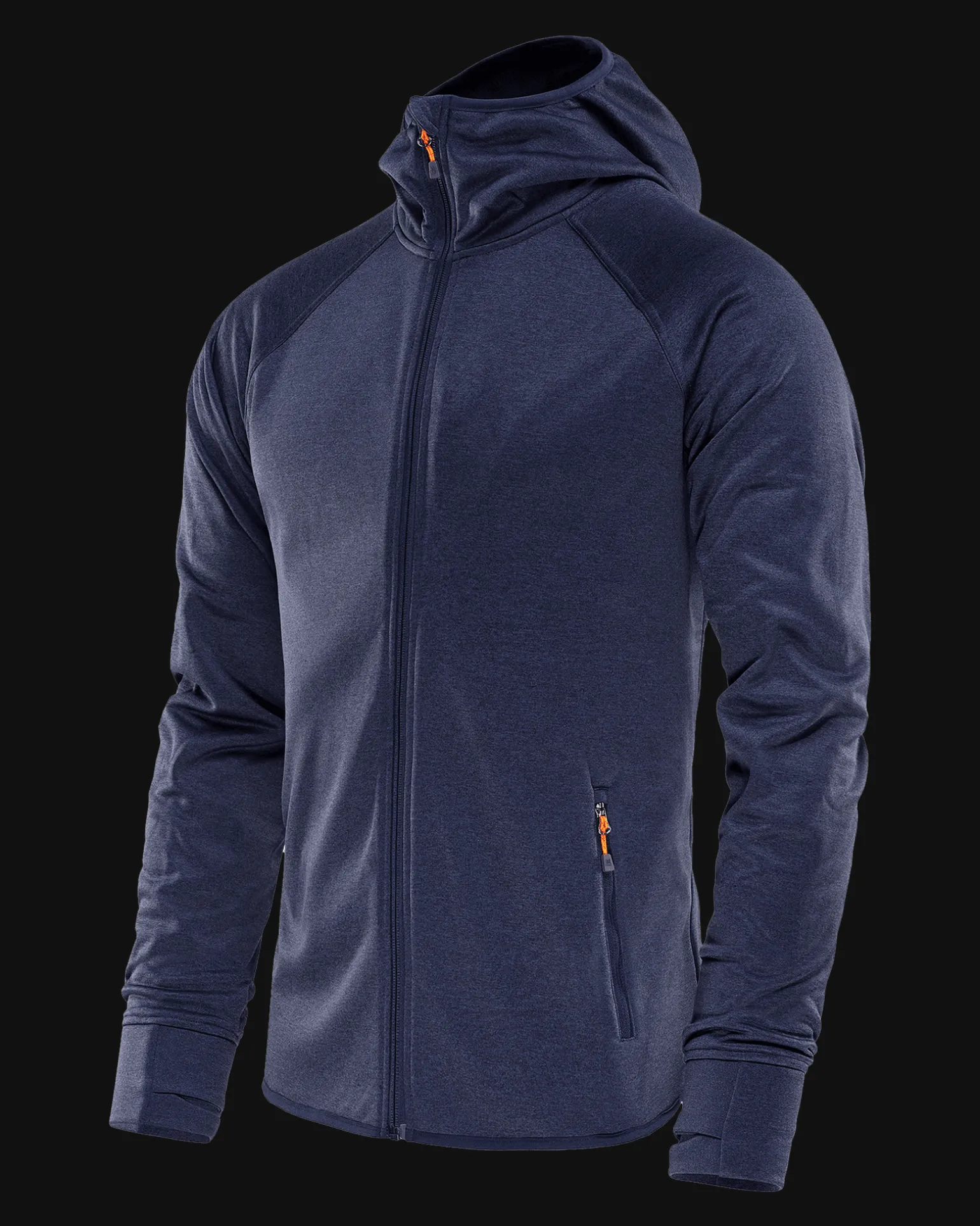 Habllek Fleece Hood M Navy Blazer