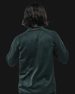 Habllek Fleece M Forest Green Melange