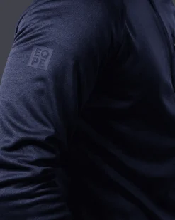 Habllek Fleece M Navy Blazer Melange