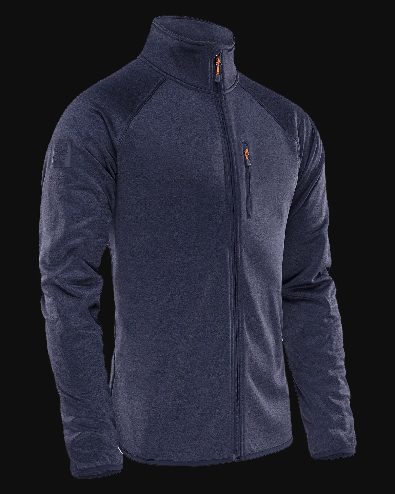 Habllek Fleece M Navy Blazer Melange