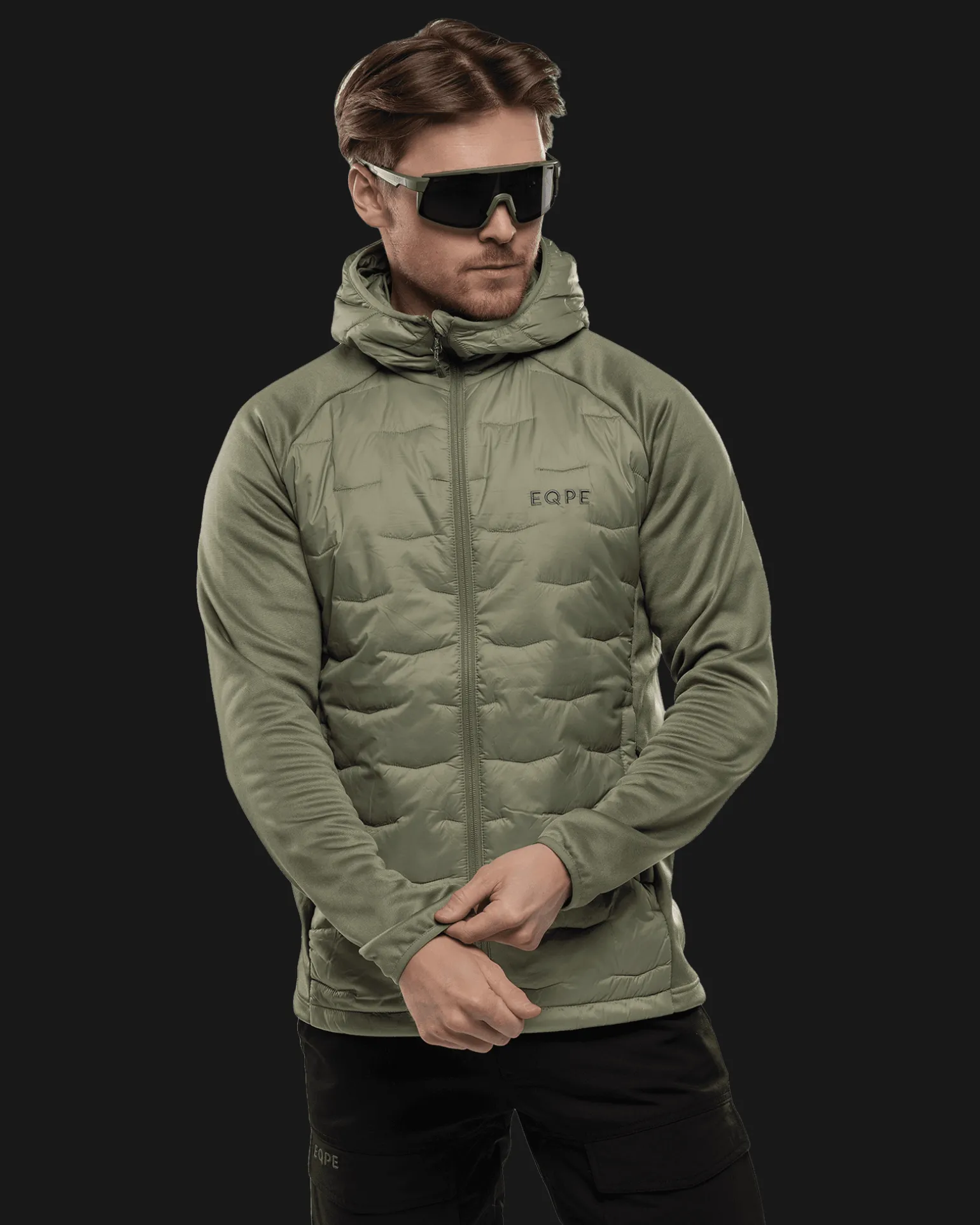 Habllek Hybrid Hood M Lichen Green