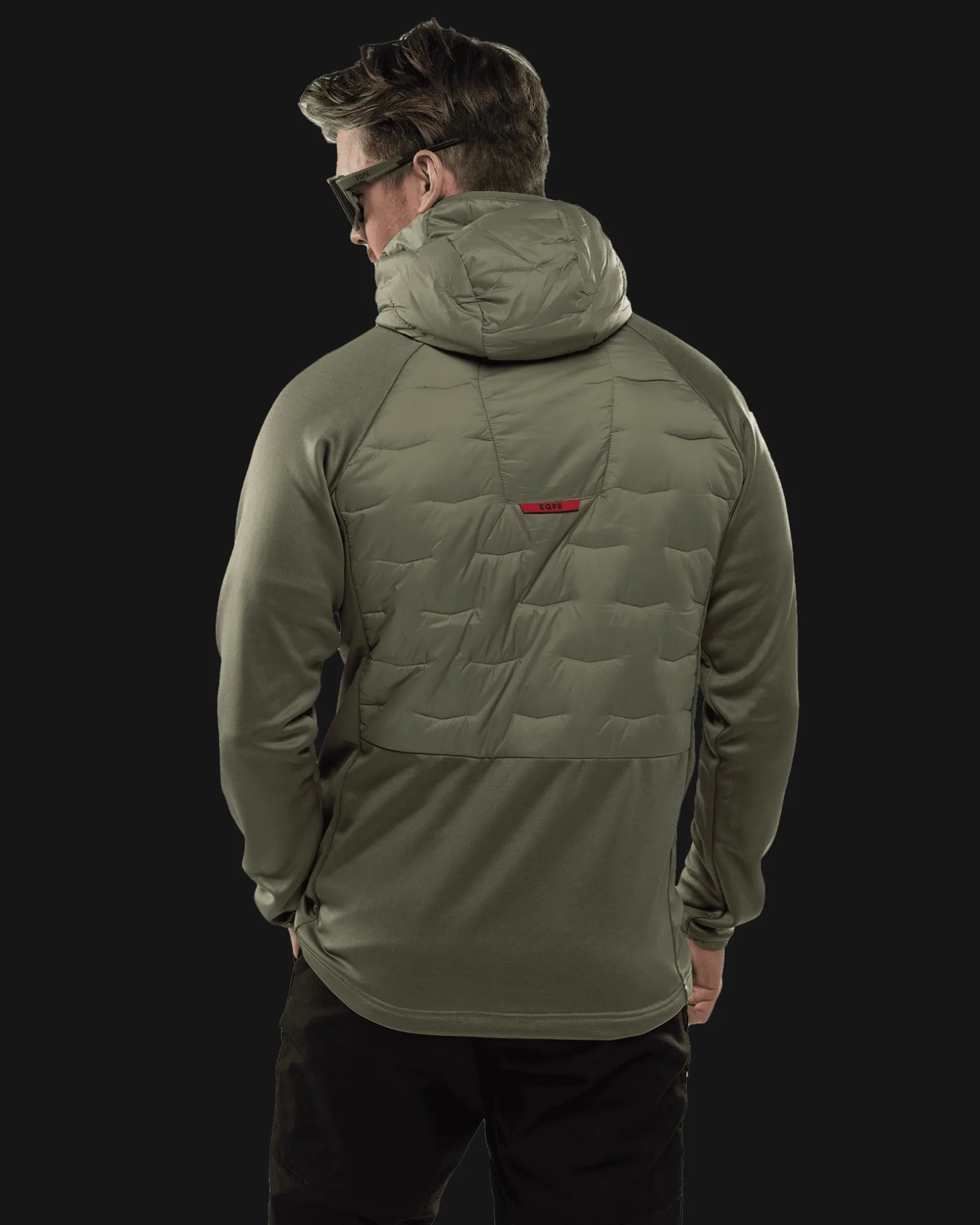 Habllek Hybrid Hood M Lichen Green
