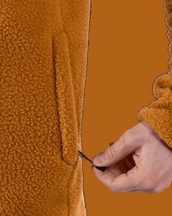 Habllek Pile Jacket M Autumn Leaf