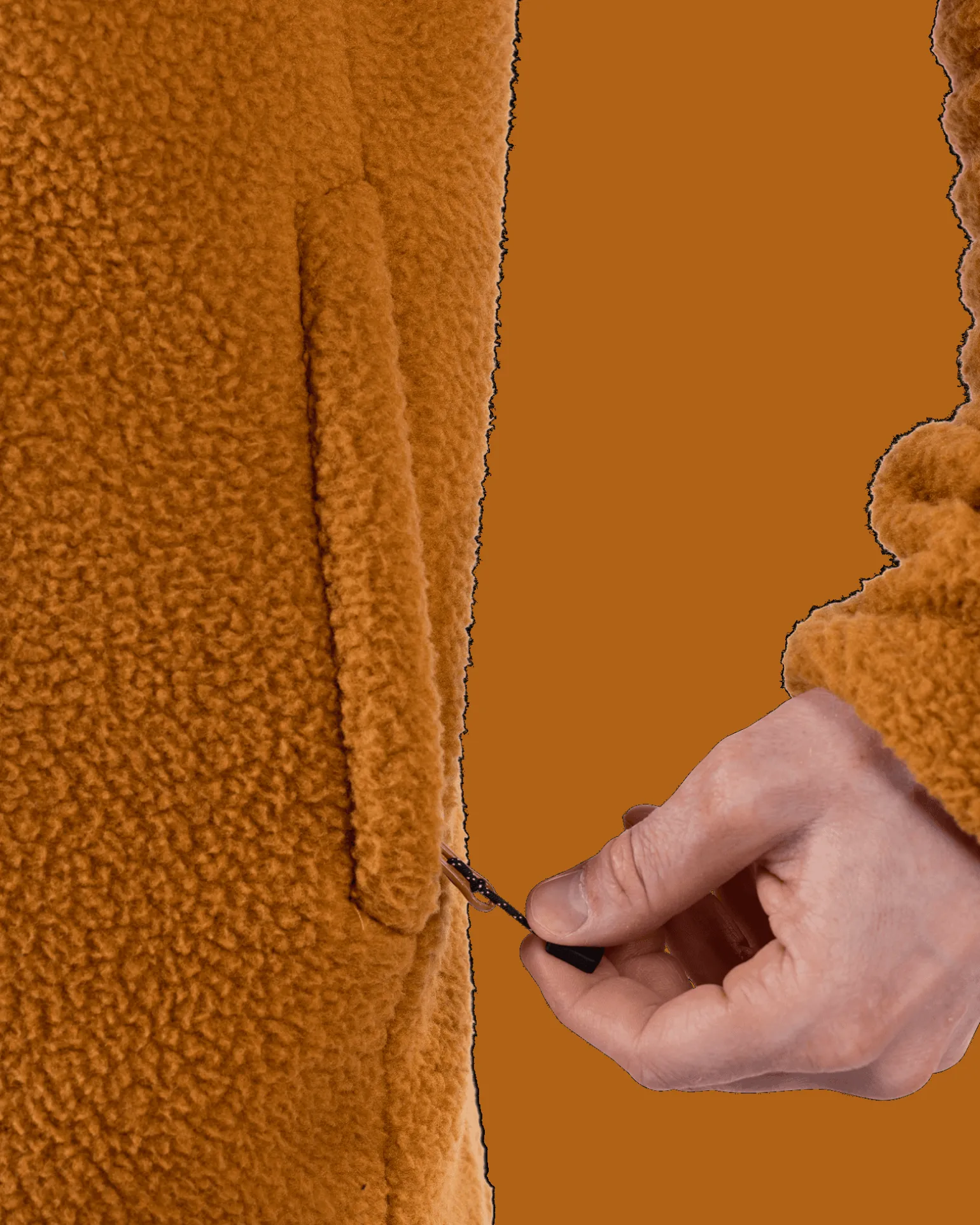 Habllek Pile Jacket M Autumn Leaf