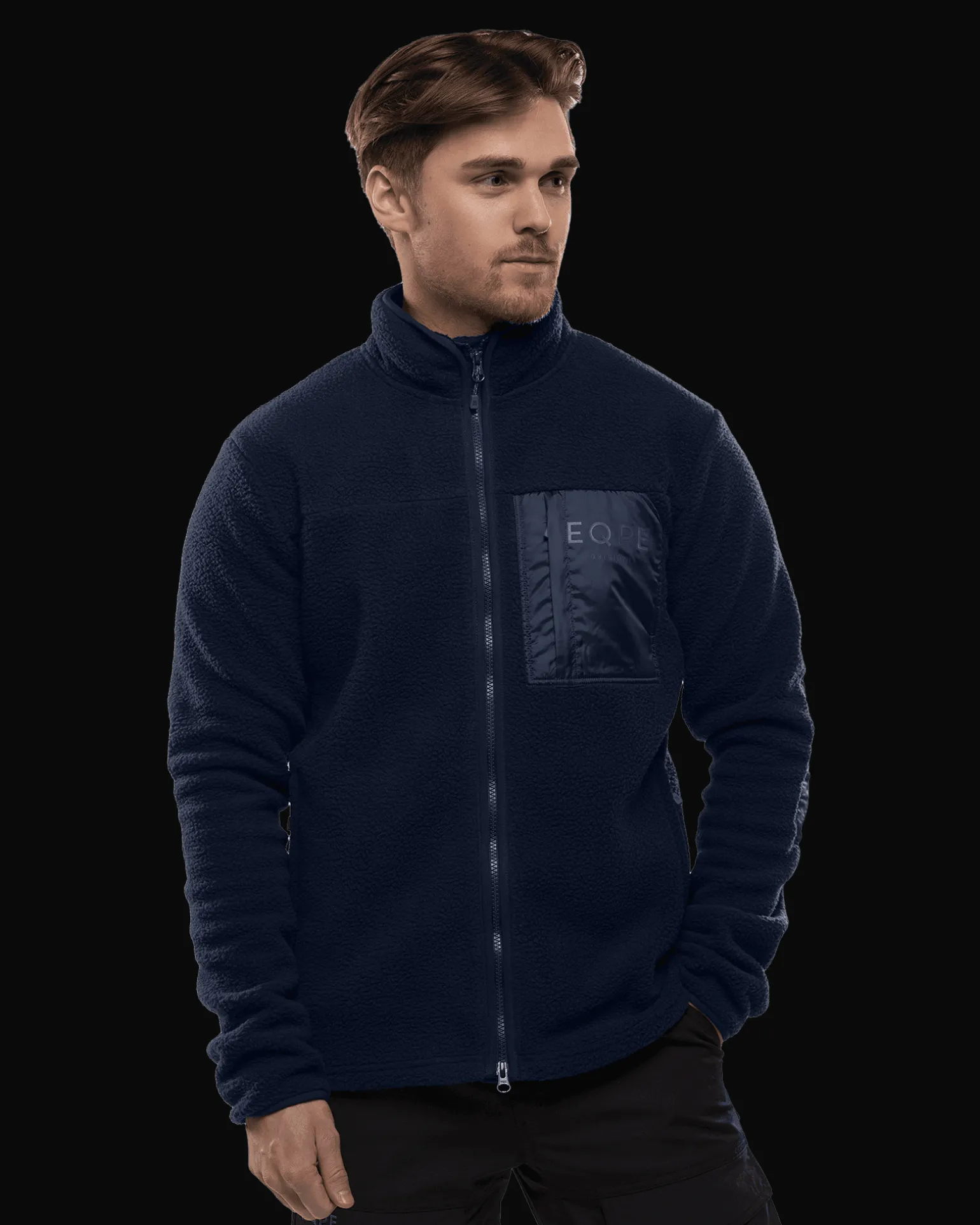 Habllek Pile Jacket M Navy Blazer