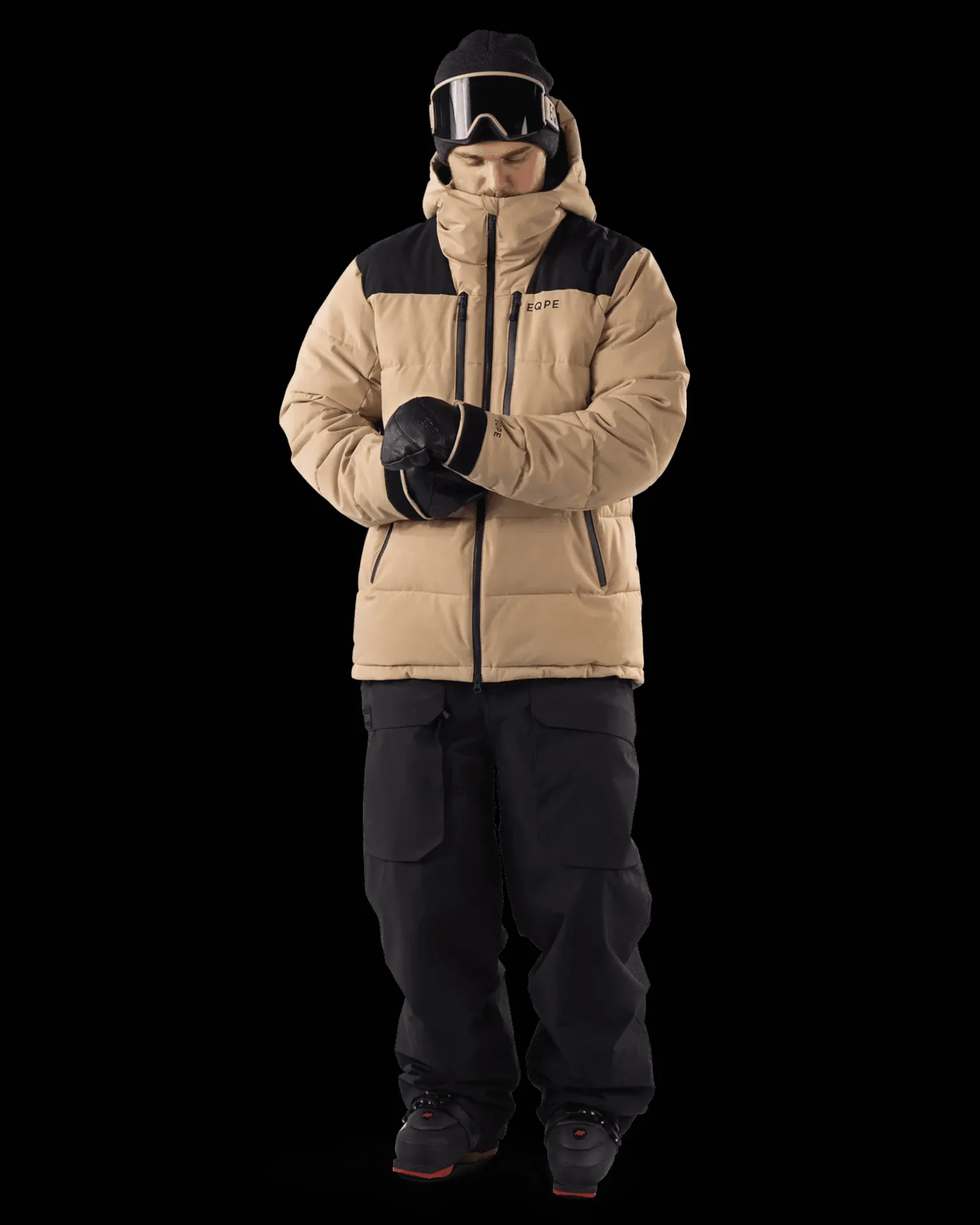 Habllek Puffer Jacket M Nordic Sand