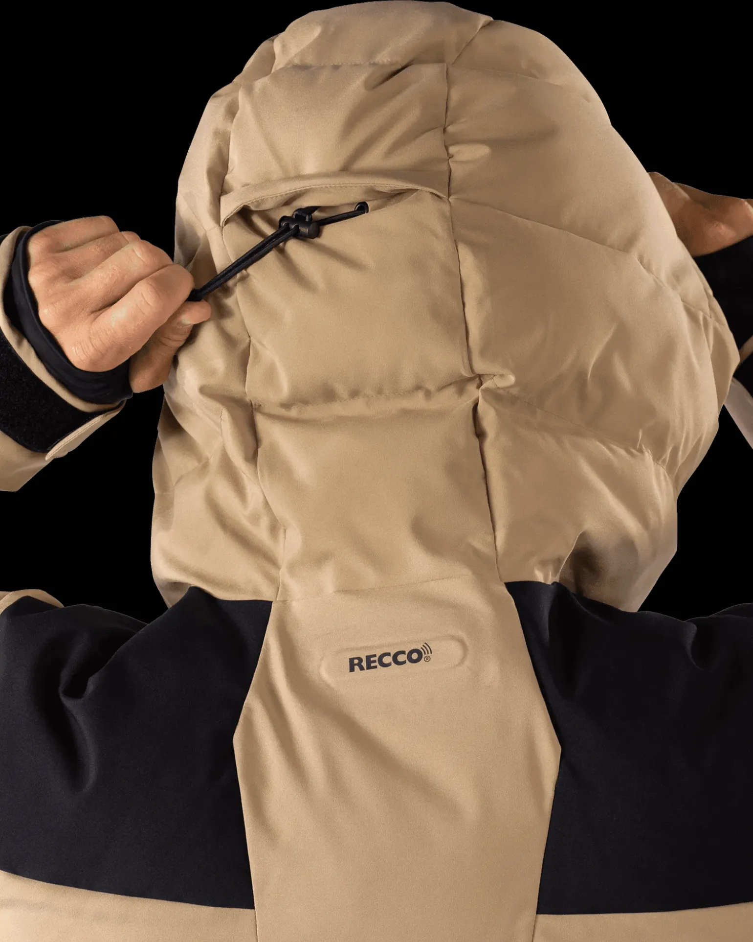 Habllek Puffer Jacket M Nordic Sand