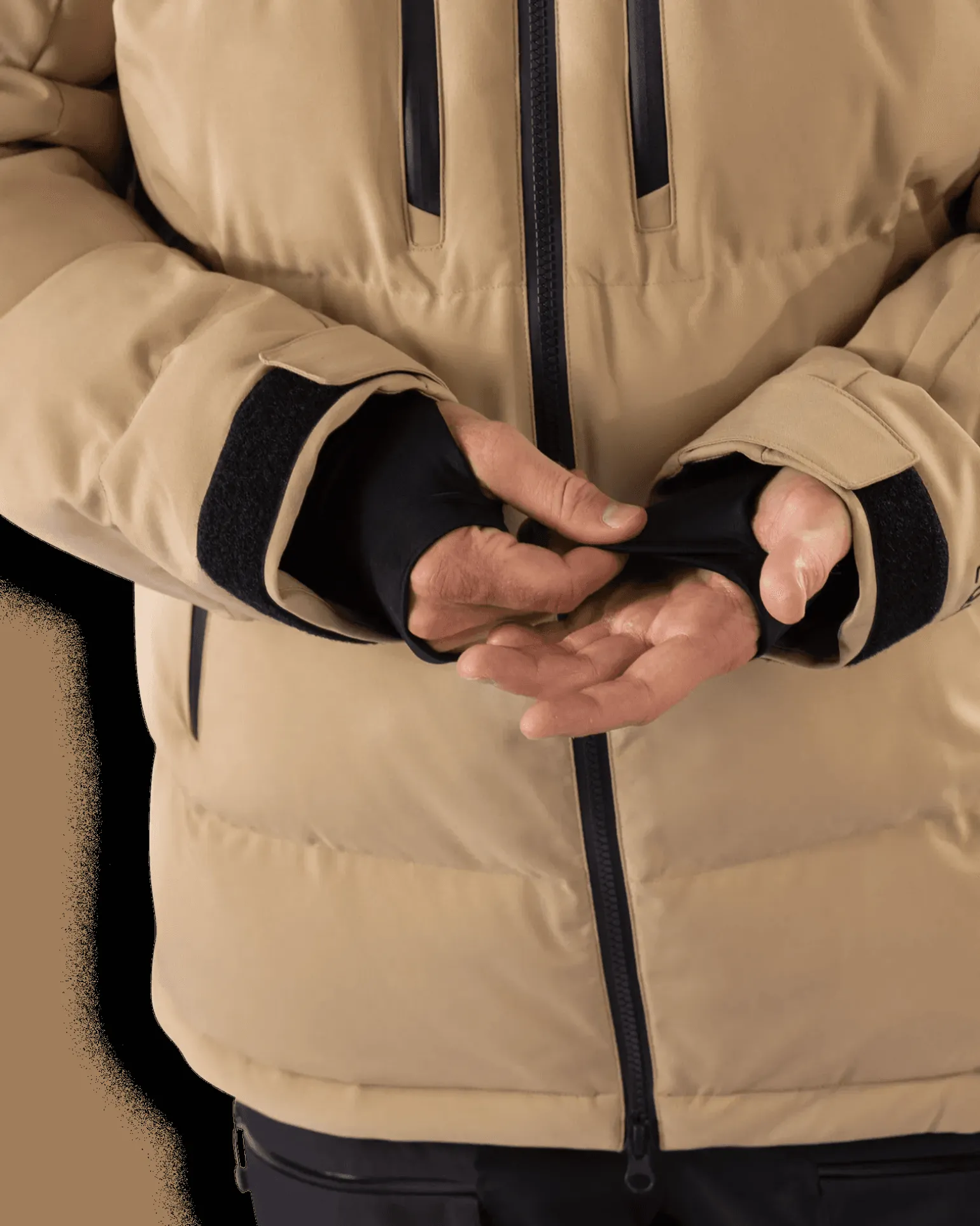 Habllek Puffer Jacket M Nordic Sand