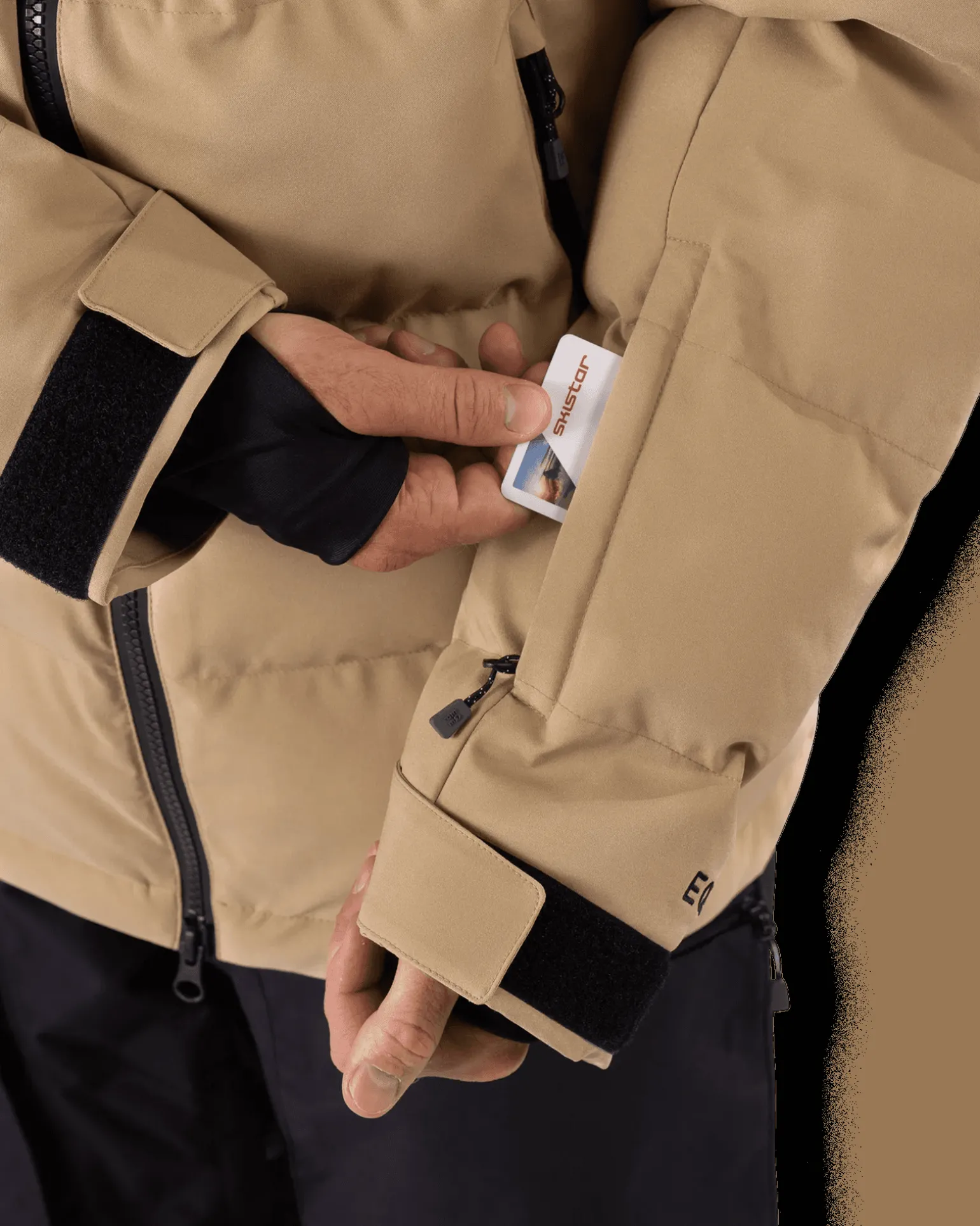 Habllek Puffer Jacket M Nordic Sand