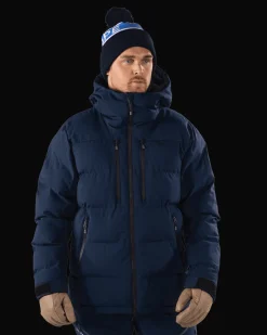 Habllek Puffer Jacket M Navy Blazer