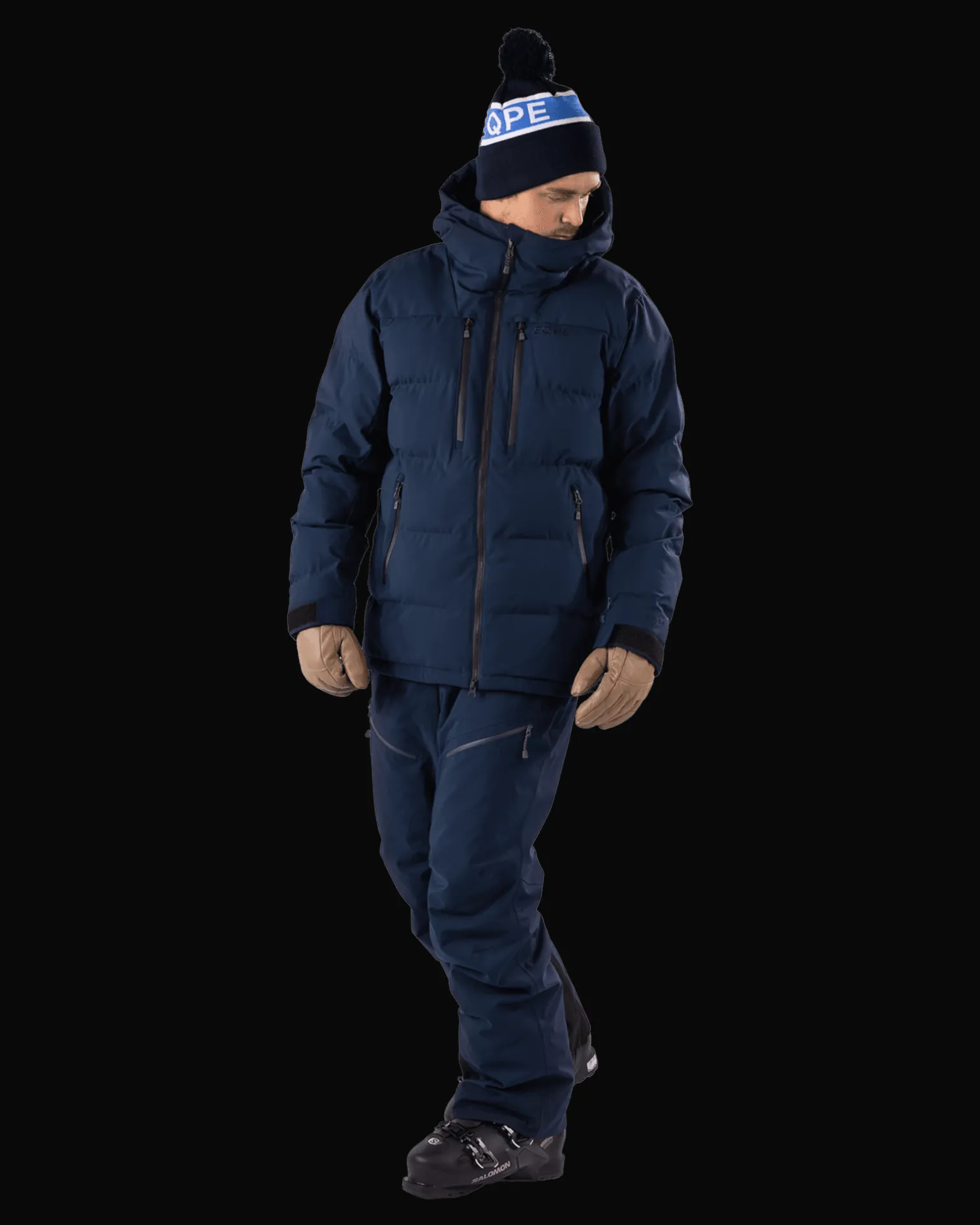 Habllek Puffer Jacket M Navy Blazer
