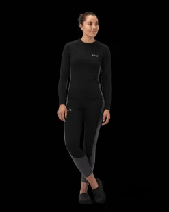 Haze Baselayer Set W Deep Black/Iron Grey