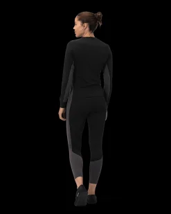 Haze Baselayer Set W Deep Black/Iron Grey