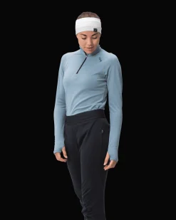 Haze Warm Wool 1/2 Zip W Winter Sky