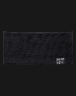 Laatege Wool Headband Deep Black