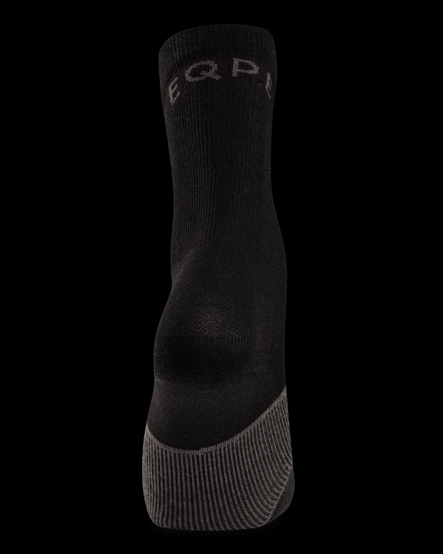 Light Merino Sock SR Deep Black