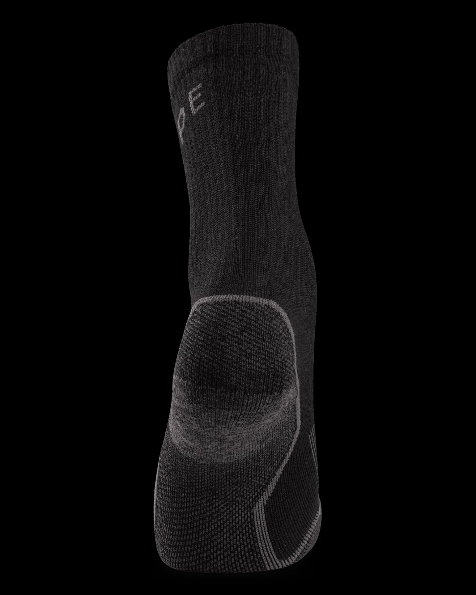 Mid Merino Sock SR Deep Black