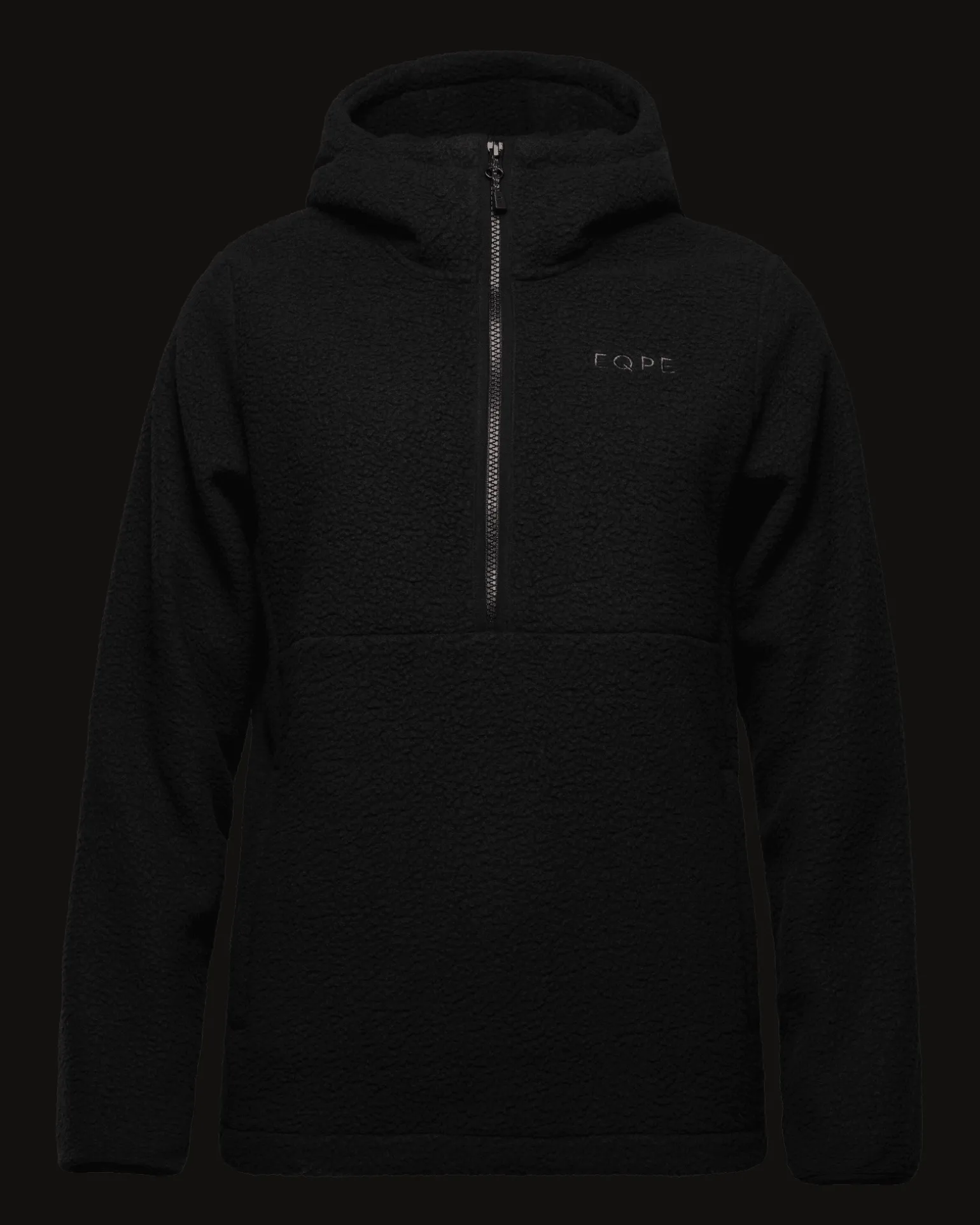 Pile Anorak W Deep Black