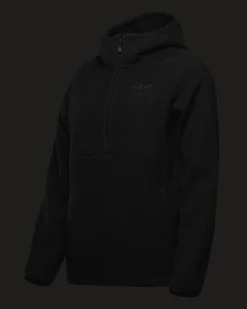 Pile Anorak W Deep Black