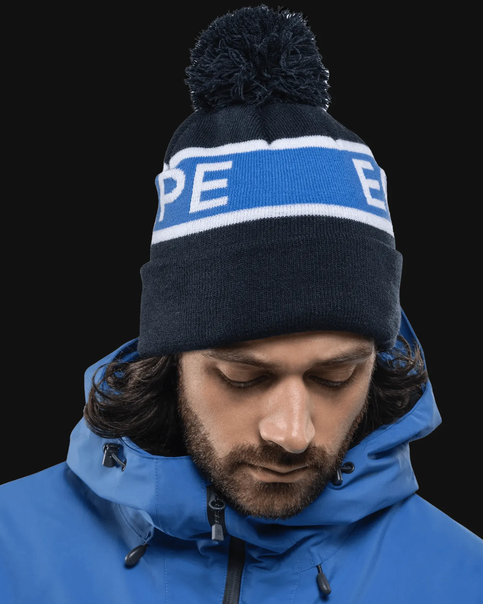 Åppås Fleece Hat Navy Blazer/Palace Blue