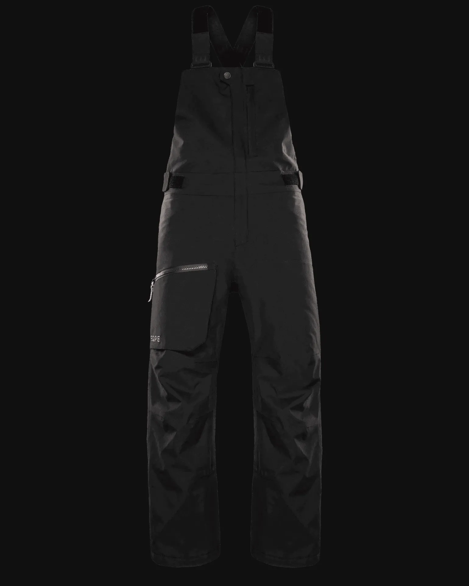 Qanuk Bib Pant JR Deep Black