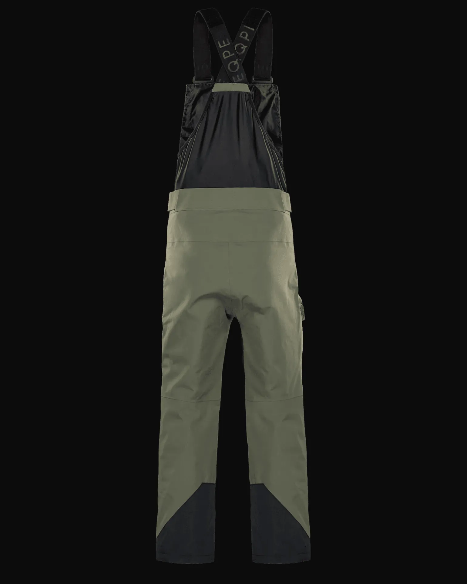 Qanuk Bib Pant JR Lichen Green