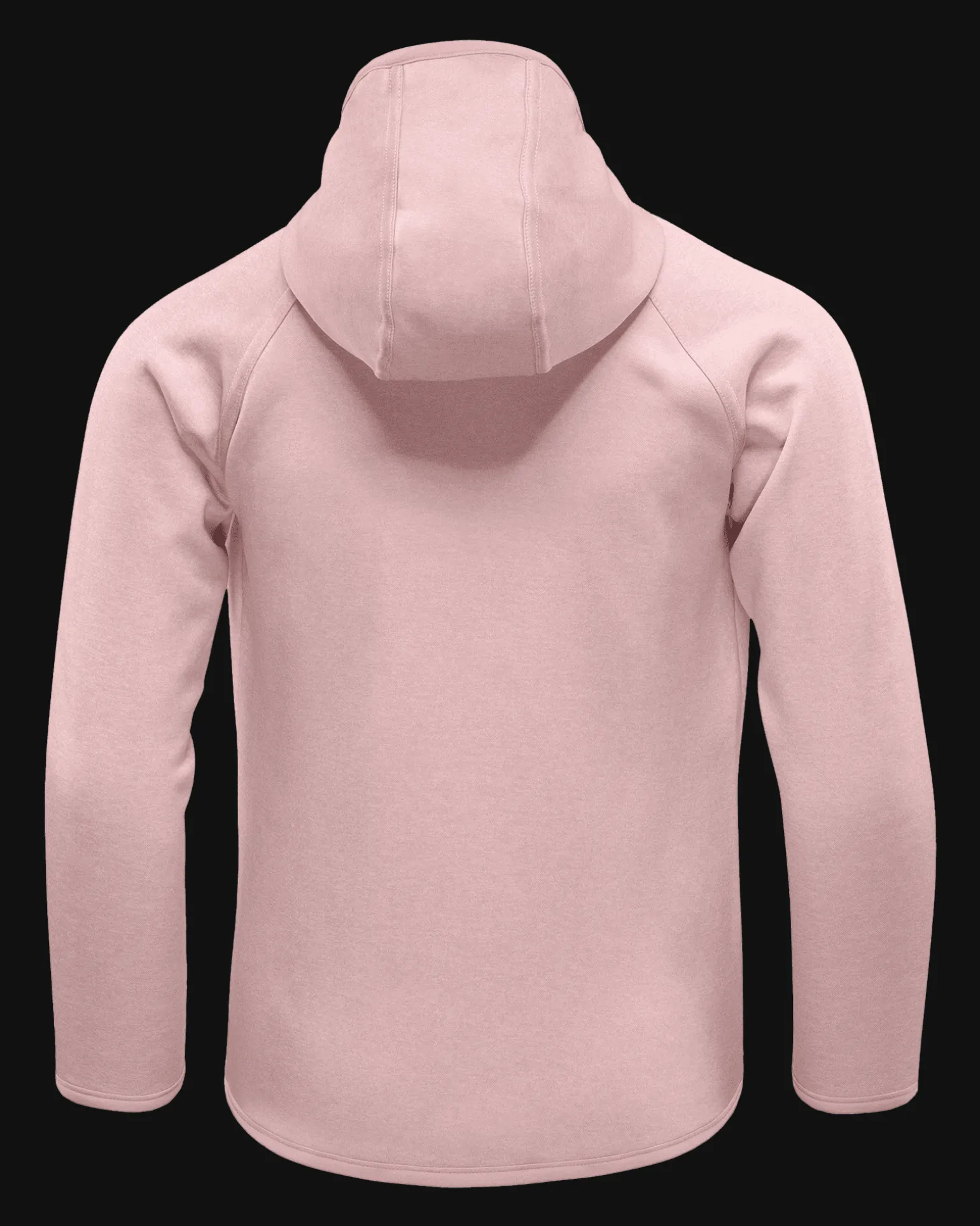 Qanuk Fleece Hood JR Pale Rose Melange