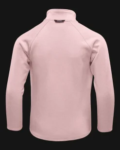 Qanuk Melange Fleece JR Pale Rose Melange