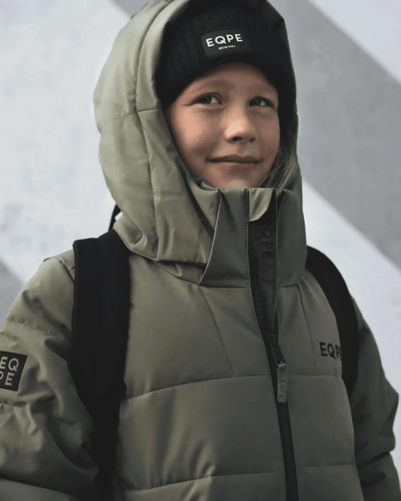Qanuk Puffer 3.0 JR Lichen Green