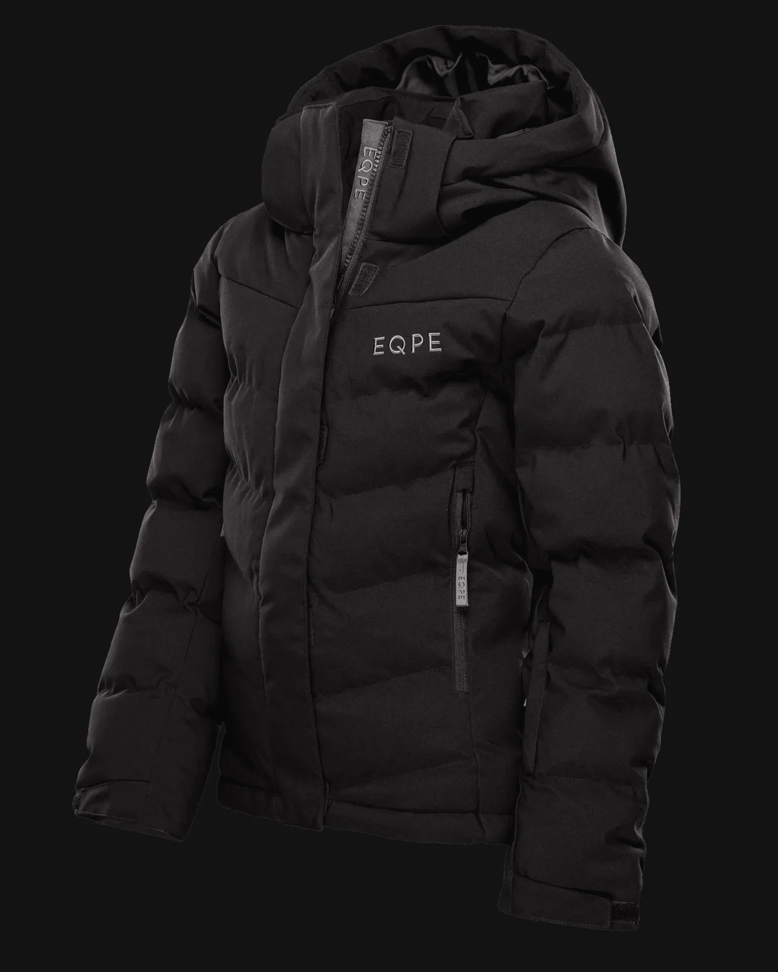 Qanuk Silhouette Jacket JR Deep Black