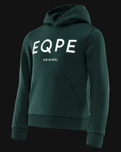 Qanuk Slack Hood JR Deep Forest Green