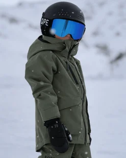 Ridge Insulated Jacket JR Lichen Green